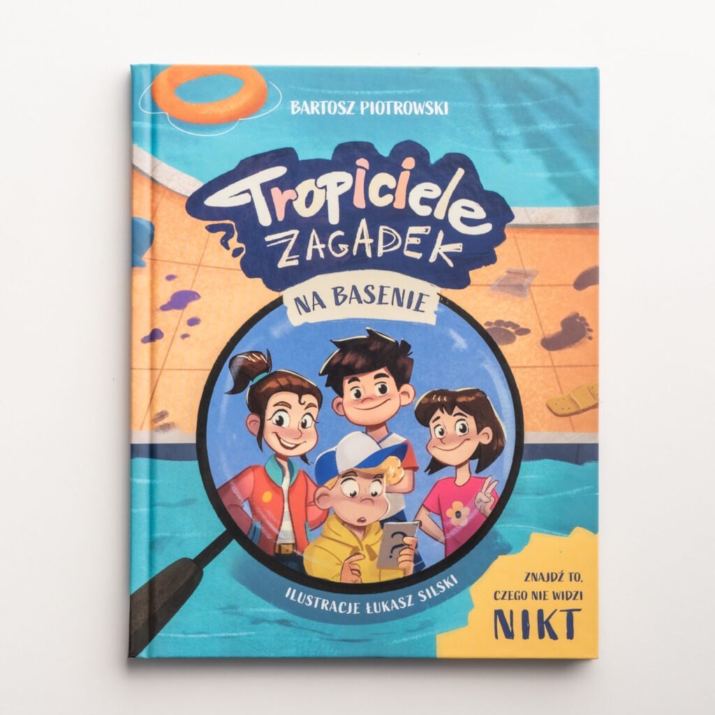 Okładka książki Tropiciele Zagadek Na basenie